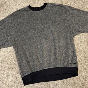 Vintage‎ Nike Golf Crewneck Fleece Pullover Sweatshirt Men Size XXL y2k Gray